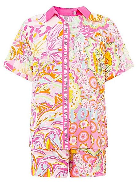 Zwillingsherz Shirtbluse "Power Aquarell" Set mit Bluse und Shorts mit Tass günstig online kaufen