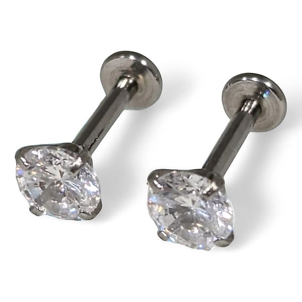 Eyecatcher Paar Ohrstecker Ohrstecker Ohrpiercing Zirkonia günstig online kaufen