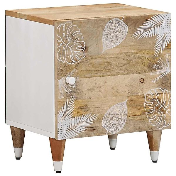 vidaXL Nachttisch Nachttisch 40x33,5x46 cm Massivholz günstig online kaufen