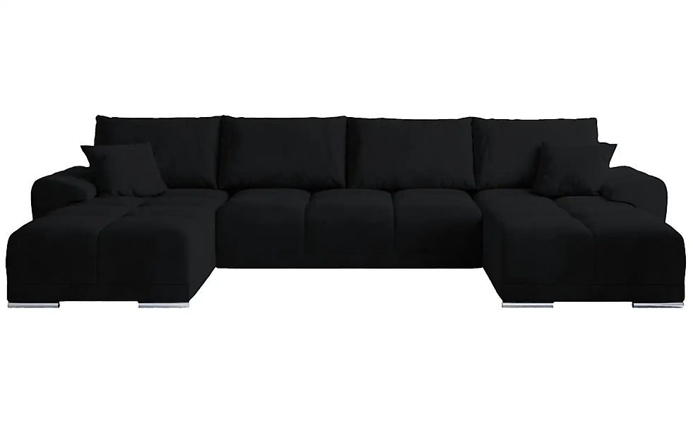 Wohnlandschaft  Nubes ¦ grau ¦ Maße (cm): B: 360 H: 85 Polstermöbel > Sofas günstig online kaufen