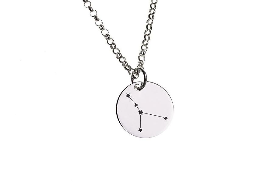 Silberkettenstore Silberkette Erbskette 2mm mit Sternbild Anhänger KREBS - günstig online kaufen
