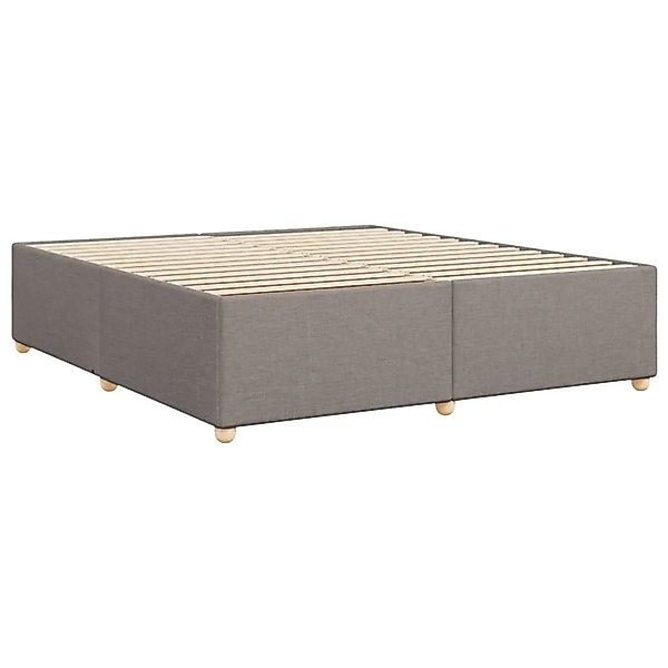 vidaXL Bettgestell Ohne Matratze Taupe 180x200 cm Stoff 3284754 günstig online kaufen