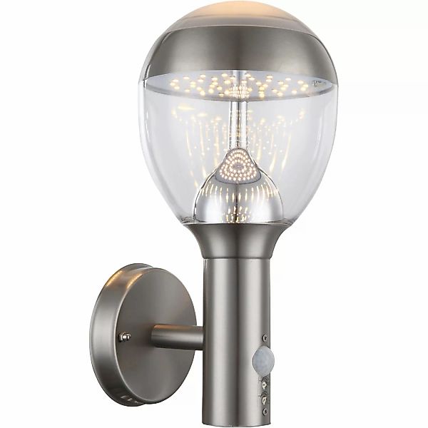 GLOBO LIGHTING Außen-Wandleuchte, LED-Leuchtmittel fest verbaut, günstig online kaufen