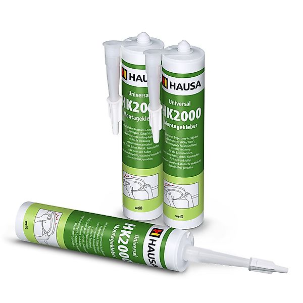 Hausa Montagekleber Universal HK2000, (Kraftkleber, Baukleber, günstig online kaufen