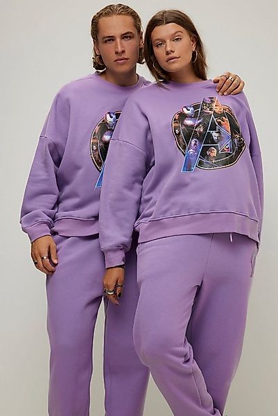 Studio Untold Sweatshirt Sweatshirt Marvel oversized Rundhals Langarm günstig online kaufen