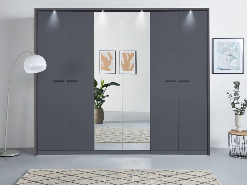 rauch Drehtürenschrank "Kleiderschrank Schrank Garderobe Wäscheschrank Ankl günstig online kaufen
