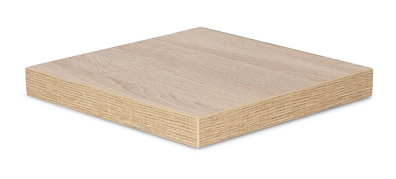 Levandeo® Wandregal, levandeo Eckregal Sonoma Eiche günstig online kaufen
