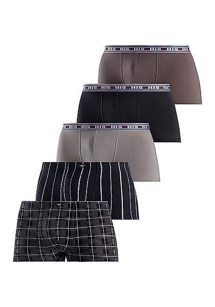 H.I.S Boxer Boxershorts für Herren (Packung, 5-St) aus Baumwoll-Stretch günstig online kaufen