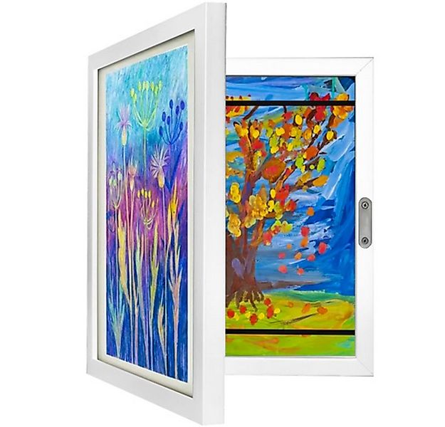 KRUZZEL Bilderrahmen Kunstrahmen Kinderbilder A4, für 1 Bilder (Spar-Set), günstig online kaufen