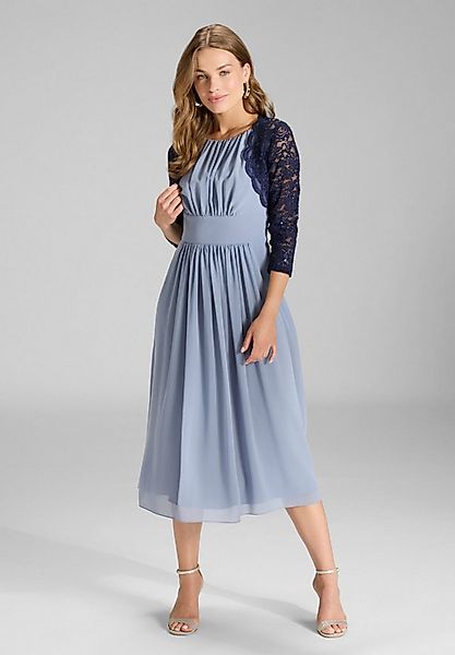 SWING Boleroblazer - Bolero aus Spitze mit Bogenkante Figurbetonter Schnitt günstig online kaufen