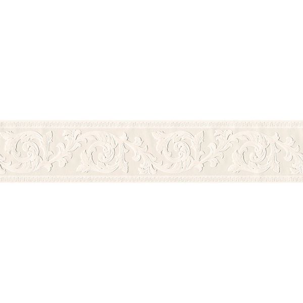 Bricoflor Vlies Bordüre im Barock Stil Elegante Tapetenbordüre mit Ornament günstig online kaufen