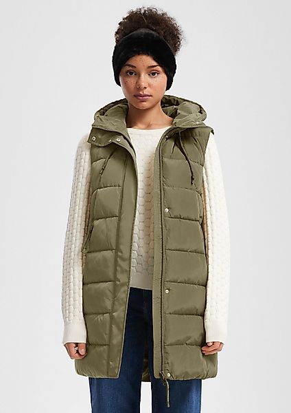 QS Outdoorjacke Outdoor-Weste Warm wattierte Steppweste günstig online kaufen