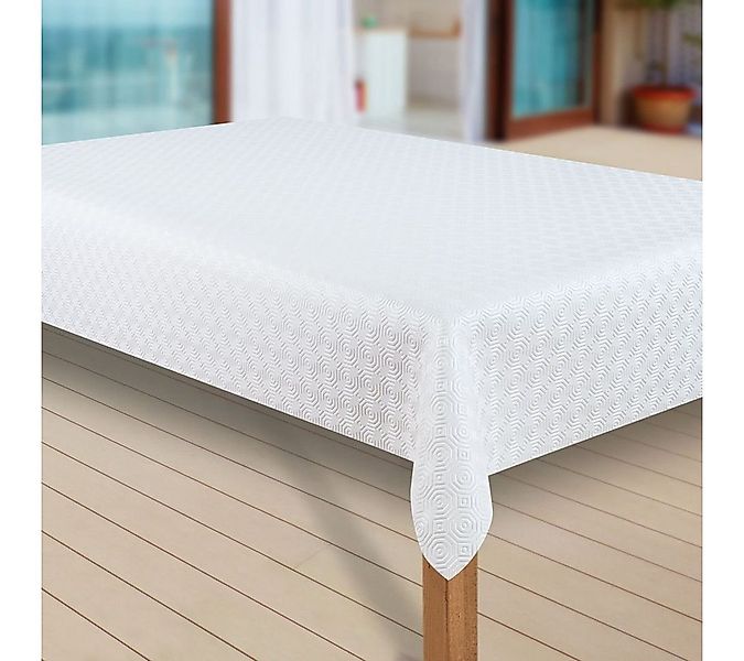 laro Tischdecke Laro Premium Tischpolster Tischschoner Abwaschbar Molton re günstig online kaufen