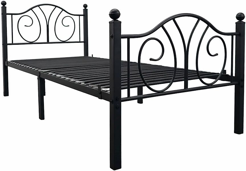 OTTO home Metallbett "Amrum Landhausbett Bett Märchenbett Prinzessinbett" T günstig online kaufen