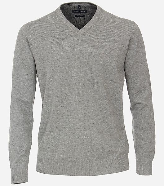 CASAMODA V-Ausschnitt-Pullover 004430 Pima-Baumwolle günstig online kaufen