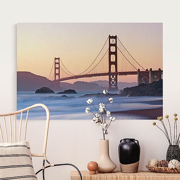 Leinwandbild auf Canvas Natural San Francisco Romance günstig online kaufen