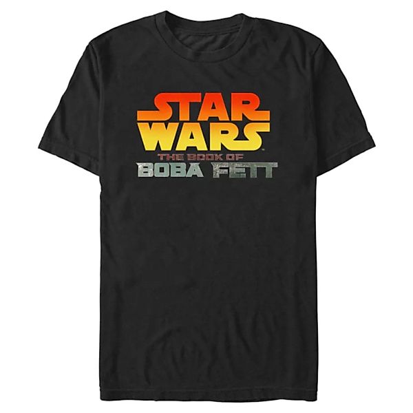 Star Wars - Book of Boba Fett - Logo Fett - Männer T-Shirt günstig online kaufen
