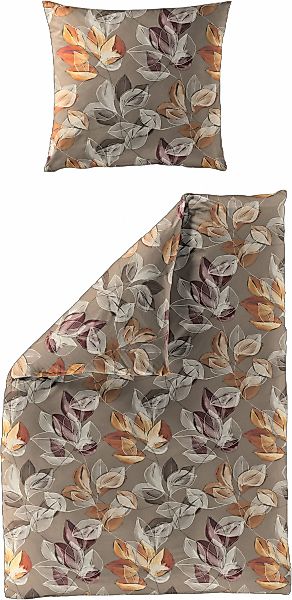 BIERBAUM Bettwäsche "4136" 2 Stk. Biber, 100 % Baumwolle, pflegeleicht, kus günstig online kaufen