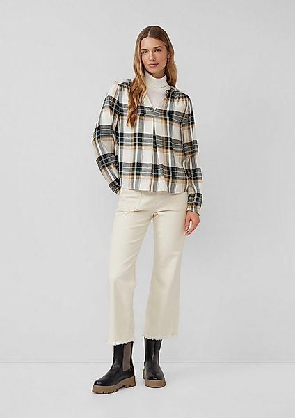 s.Oliver Weite Jeans Jeans-Hose Cropped Jeans / Slim Fit / Mid Rise / Flare günstig online kaufen