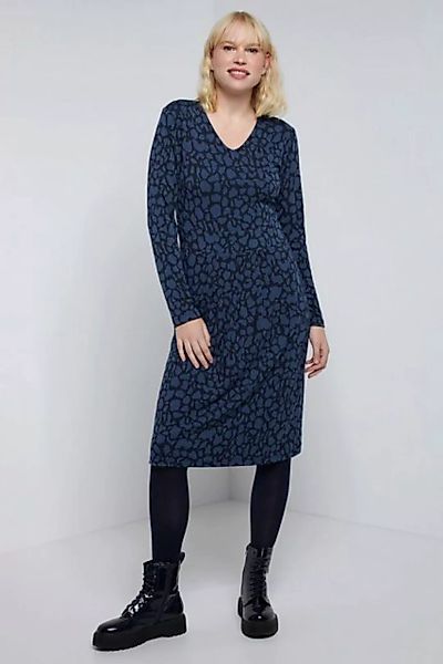 Gina Laura Sommerkleid C Kleid Jacquard V- Ausschnitt günstig online kaufen