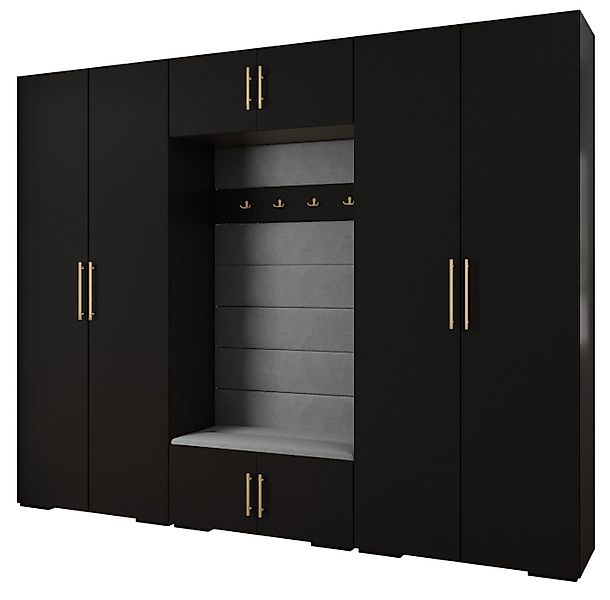 ABIKS MÖBEL Kompaktgarderobe INOVA 3 SATZ günstig online kaufen