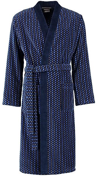 Cawö Herrenbademantel Cawö Herren Velours Bademantel, Wadenlang, Baumwolle, günstig online kaufen