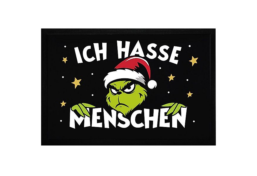 MoonWorks Fußmatte Fußmatte Weihnachten Grinch Keine Menschen Anti Weihnach günstig online kaufen