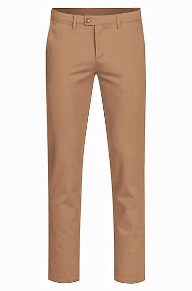 GREIFF Anzughose Greiff CASUAL Herren Chino-Hose Regular Fit Camel 98 günstig online kaufen