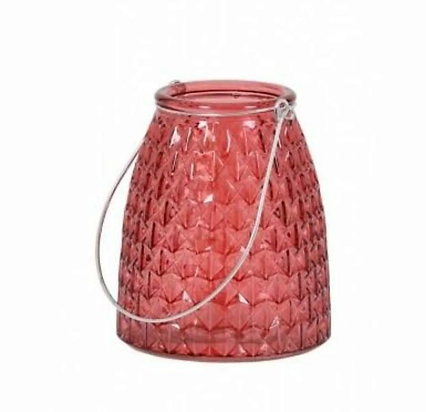 Light & Living Teelichthalter ARZANO Teelicht dunkel-rosa 15 cm (6187479) ( günstig online kaufen