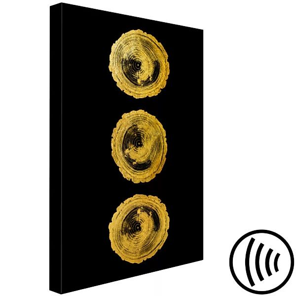 Leinwandbild Golden Knots (1 Part) Vertical XXL günstig online kaufen