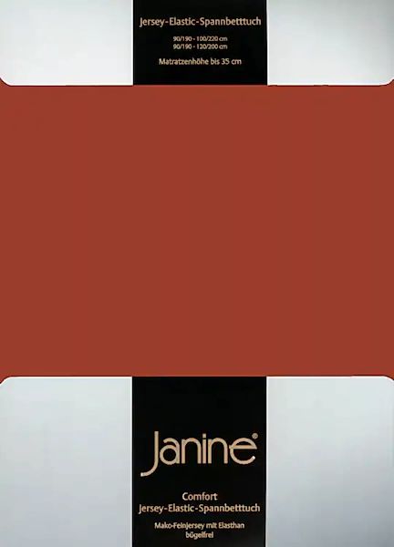 Janine Janine Spannbetttuch Elastic-Jersey 5002 waldgrün (677) Größe:  100x günstig online kaufen