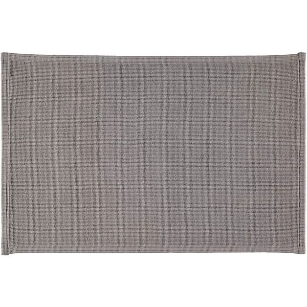 Rhomtuft - Badteppiche Plain - Farbe: kiesel - 85 - 70x120 cm günstig online kaufen