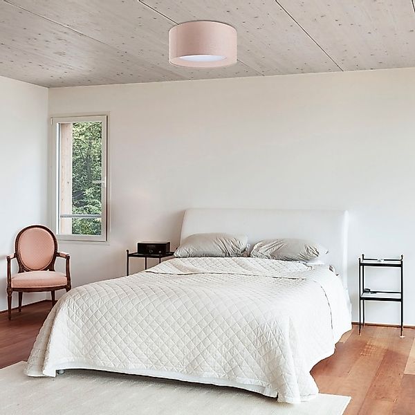 Paco Home Deckenleuchte »DRUM«, Leuchtmittel E27   ohne Leuchtmittel, Rund günstig online kaufen