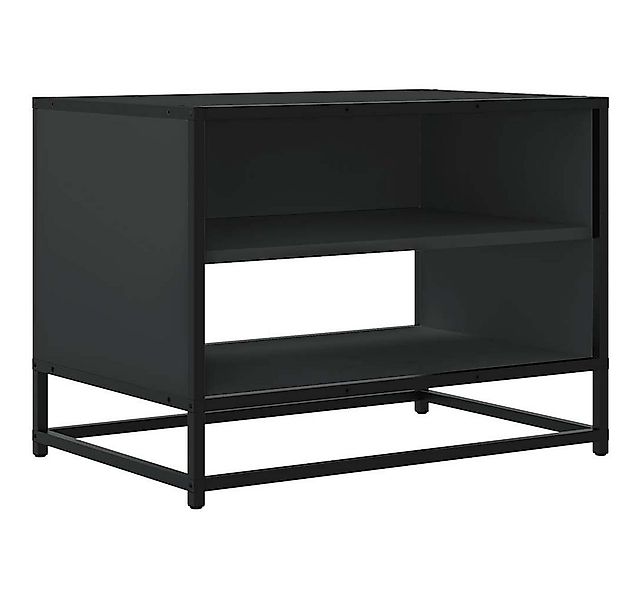 vidaXL TV-Schrank TV-Schrank Schwarz 61x40x46 cm Holzwerkstoff und Metall ( günstig online kaufen