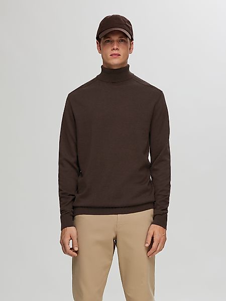 SELECTED HOMME Rollkragenpullover SLHBERG ROLL NECK günstig online kaufen