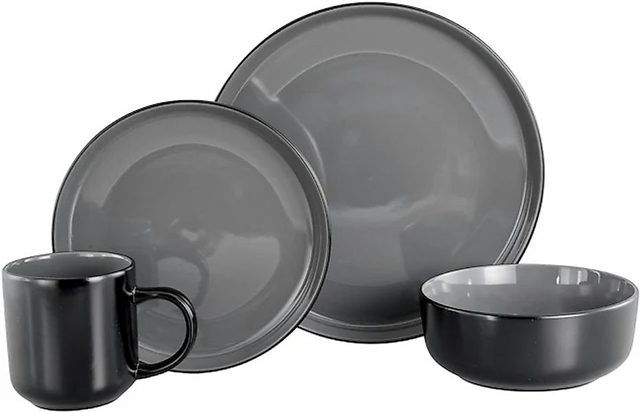 my home Kombiservice »modernes Geschirr-Set, Service Östra Greda«, (Set, 16 günstig online kaufen