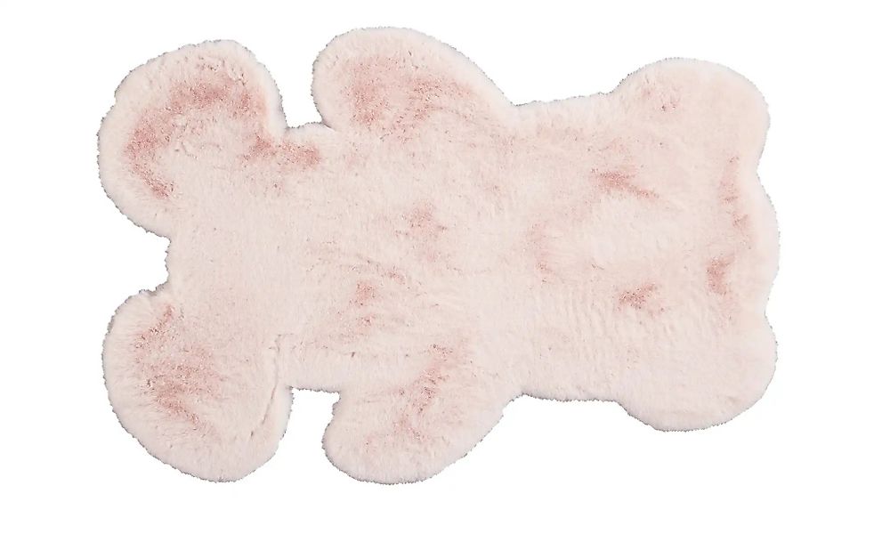 Kinderteppich  Teddy ¦ rosa/pink ¦ Synthetische Fasern ¦ Maße (cm): B: 60 T günstig online kaufen