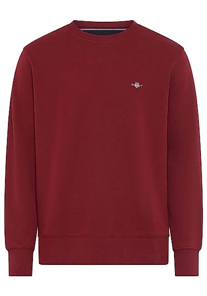 Gant Sweatshirt "REG SHIELD C-NECK SWEAT", mit Logostickerei auf der Brust günstig online kaufen