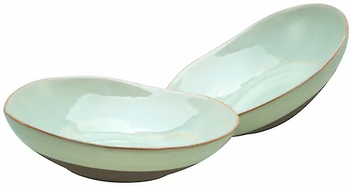 CreaTable Schale »Basalt Bio, Pasta Bowl 2-tlg«, 2 tlg., aus Steinzeug, Org günstig online kaufen