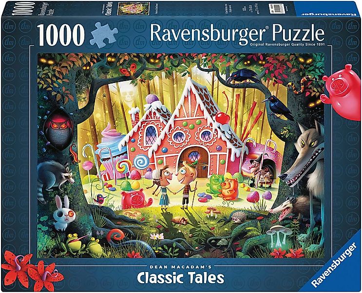 Ravensburger Puzzle Dean Mac Adam's Classic Tales, Hänsel und Gretel, 1000 günstig online kaufen