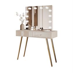 Lookway Schminktisch SIENNA GOLD ELITE Schminktisch günstig online kaufen