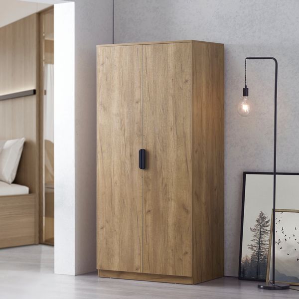 en.casa Kleiderschrank »Eiselfing« 2 Türen 1 günstig online kaufen