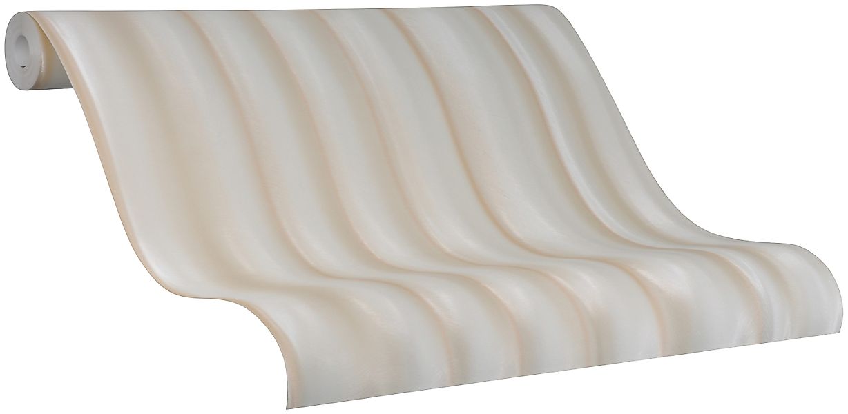Glööckler Vliestapete, 3D-Optik, Schlangenhautoptik, glänzend, (1 günstig online kaufen