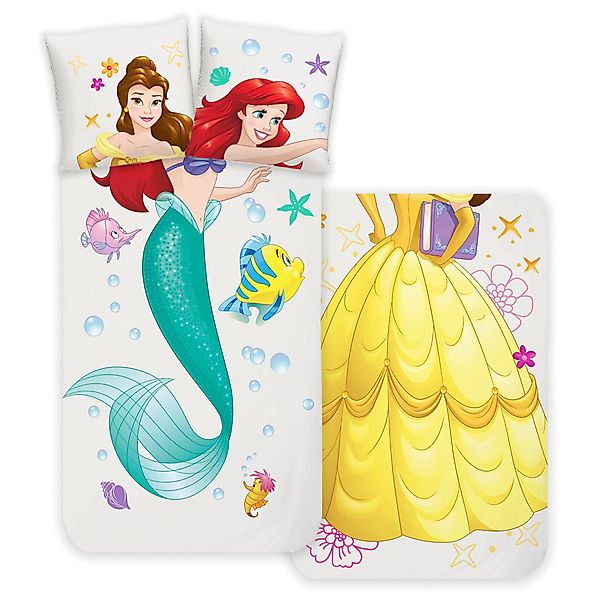 BERONAGE Wendebettwäsche Disney Princess Bettwäsche Suit-Up günstig online kaufen