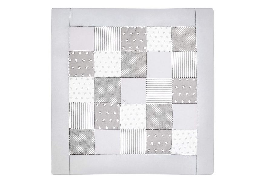 Krabbeldecke Patchworkdecke - Spieldecke -Laufgittereinlage -Decke, Amilian günstig online kaufen