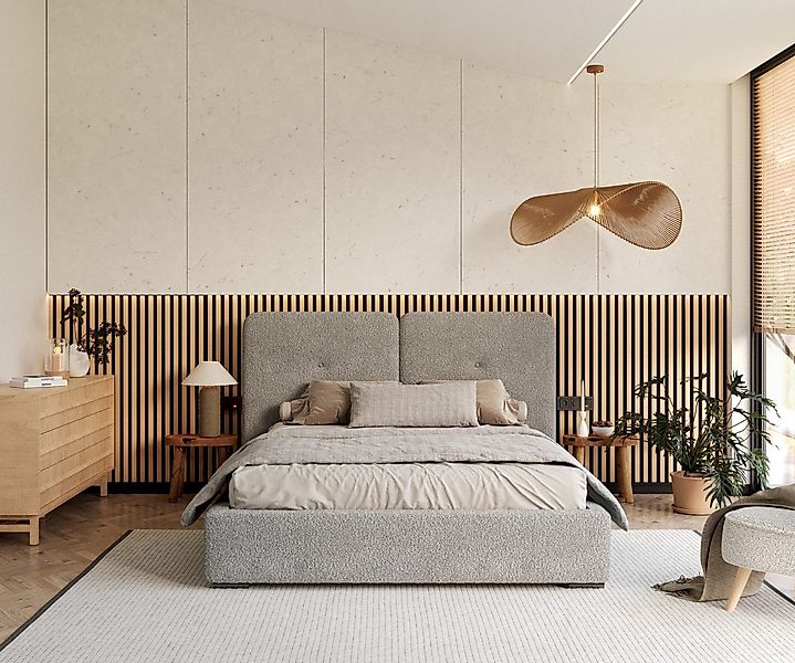 thematys Polsterbett Bettrahmen CLEO 90x200, 120x200, 140x200, 160x200, 180 günstig online kaufen