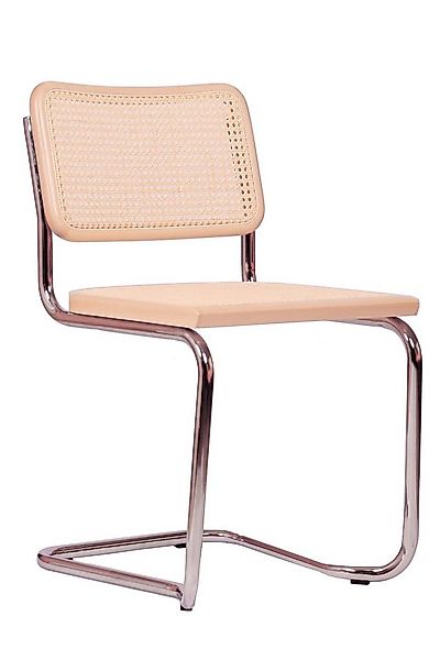 pemora Freischwinger Schwingstuhl Stapelstuhl 2-er Set JENA Wiener Geflecht günstig online kaufen