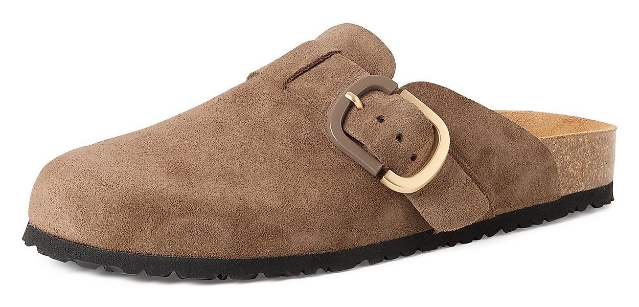 Tamaris Clog, Hausschuh, Schupfschuh, Bequemschuh mit verstellbarer Schnall günstig online kaufen