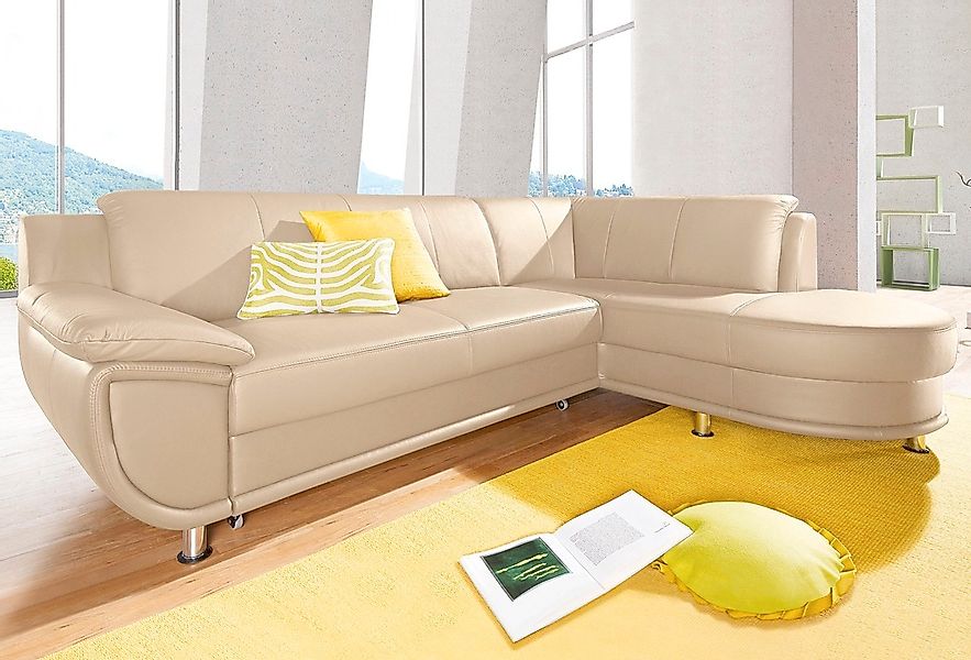 TRENDMANUFAKTUR Ecksofa "Rondo, zeitlos und elegant, OTTOs Choice, bequem, günstig online kaufen