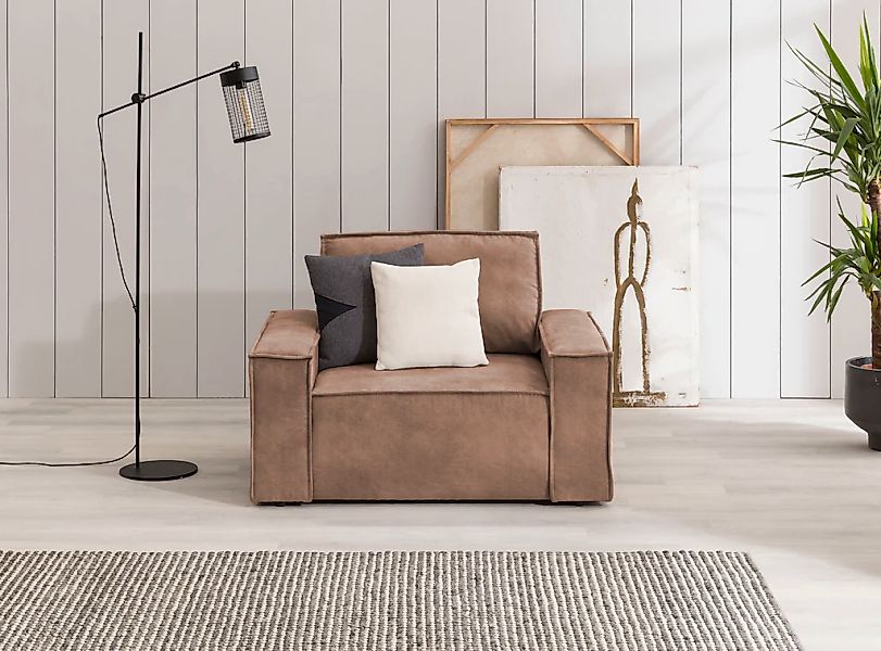 Home affaire Sessel "SHERWOOD, Love-Seat in 3 Stoffarten verfügbar", passen günstig online kaufen